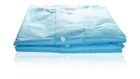 Blue Disposable Lab Coats