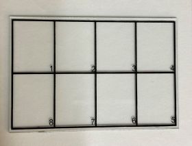 Agglutination Plate (Slides)